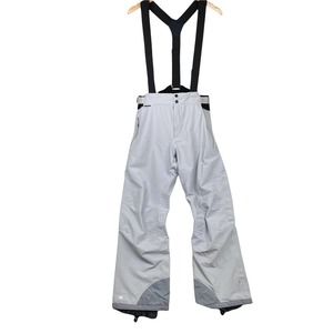 Women's Eider Grey & Black Gortec Snow Bibs, Skiing/Snowboarding-XL